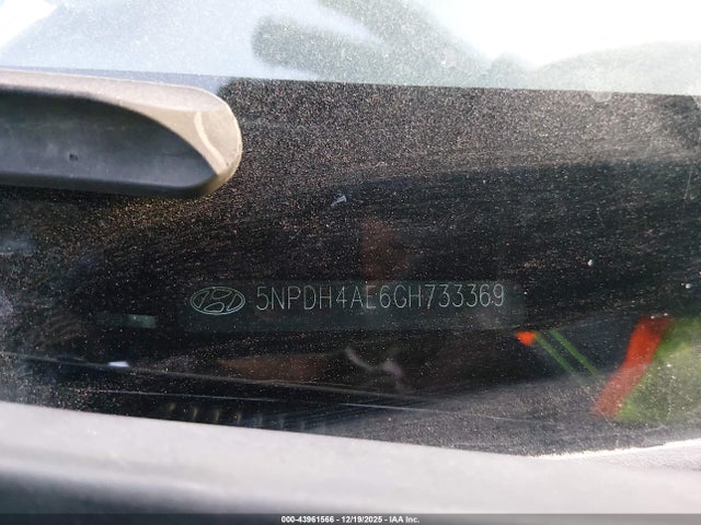 Aukcja sprzedaży 2016 Hyundai Elantra Se, vin: 5NPDH4AE6GH733369, numer aukcji: 43961566