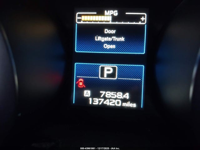 4S4BSBJC6F3269551 Subaru Outback 2.5i Limited