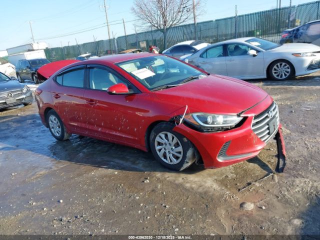 2017 HYUNDAI ELANTRA 5NPD74LF8HH141403