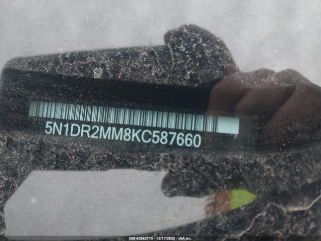 2019 NISSAN PATHFINDER 5N1DR2MM8KC587660 Photo 8