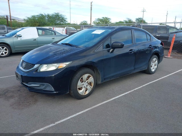 Honda Civic Lx 2014 2HGFB2F52EH525939 Image 2