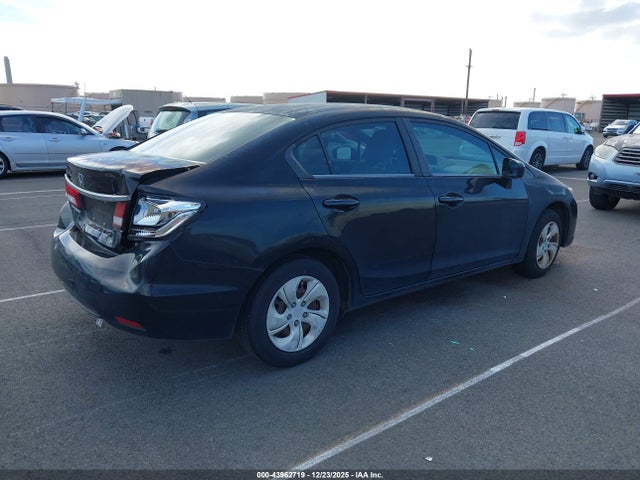 Honda Civic Lx 2014 2HGFB2F52EH525939 Image 4