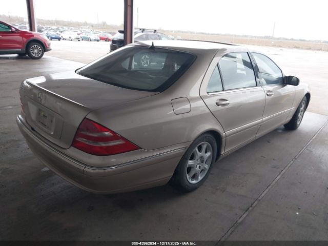 2001 MERCEDES-BENZ S 500 WDBNG75J41A178368 Photo 3