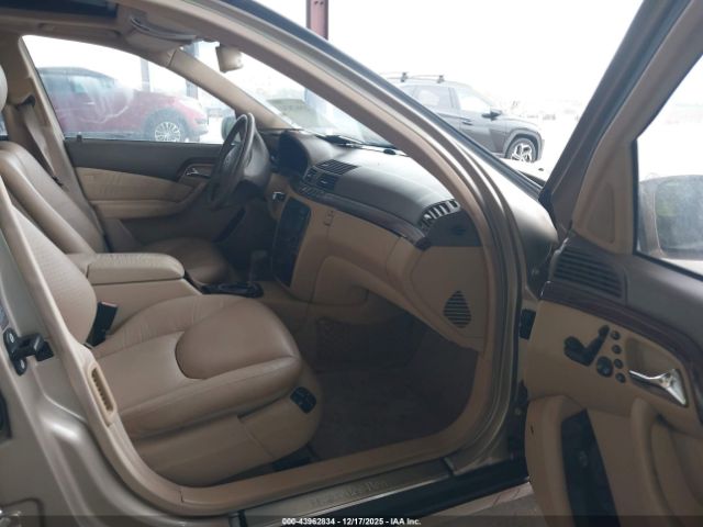2001 MERCEDES-BENZ S 500 WDBNG75J41A178368 Photo 4