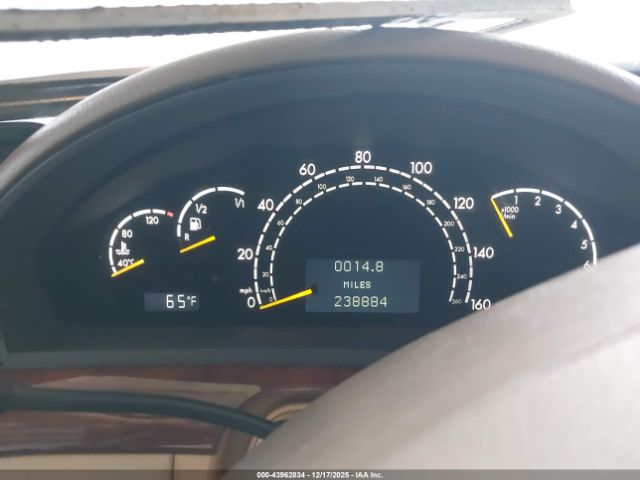 2001 MERCEDES-BENZ S 500 WDBNG75J41A178368 Photo 6