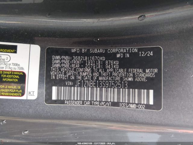 2025 TOYOTA GR86 JF1ZNBE13S9752513 Photo 8