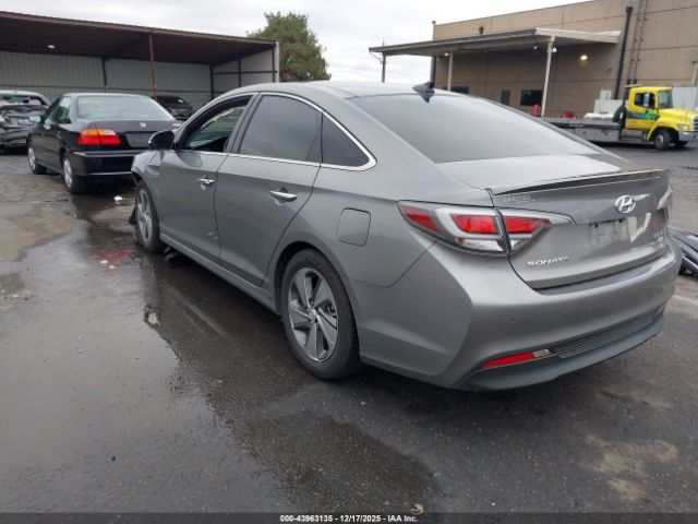 2017 HYUNDAI SONATA HYBRID KMHE34L38HA067179 Photo 2
