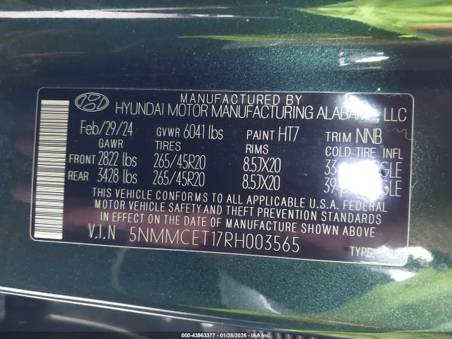 2024 GENESIS ELECTRIFIED GV70 5NMMCET17RH003565 Photo 8