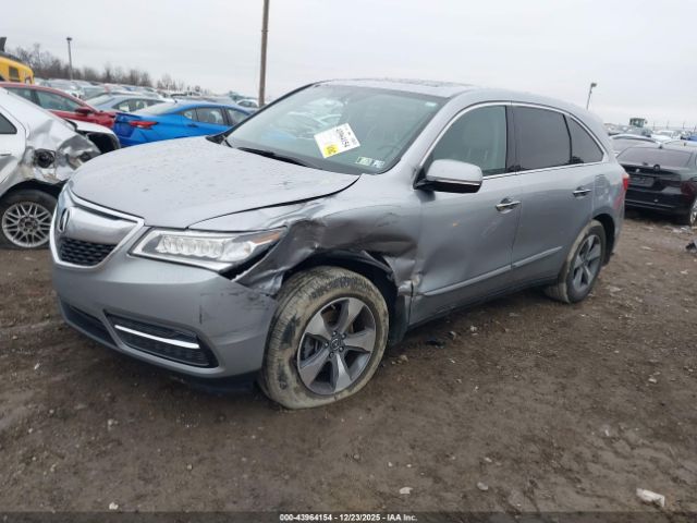 2016 ACURA MDX 5FRYD4H24GB046509 Photo 1