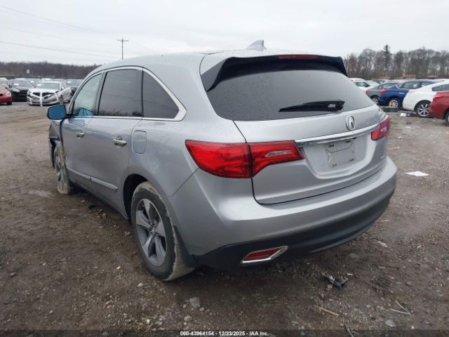 2016 ACURA MDX 5FRYD4H24GB046509 Photo 2