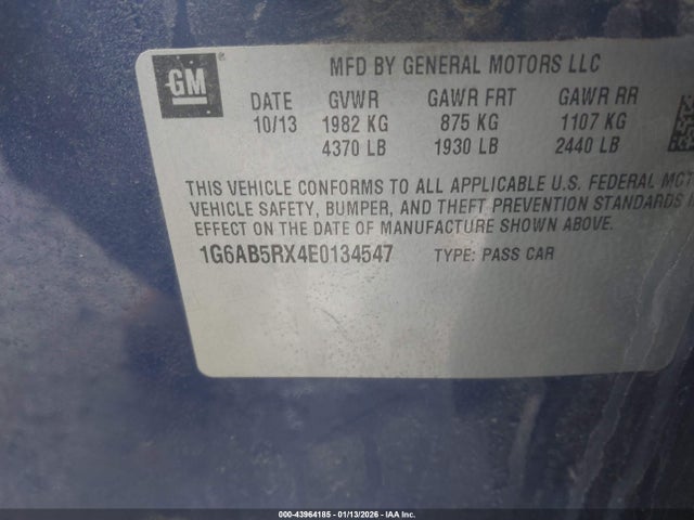 2014 CADILLAC ATS 1G6AB5RX4E0134547 Photo 8