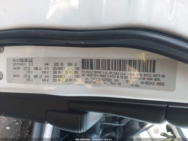 Jeep Cherokee Latitude 2015 1C4PJLCB5FW793361 Image 9