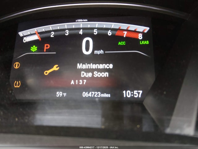 5J6RW1H87KA023210 Honda Cr-v Ex-l