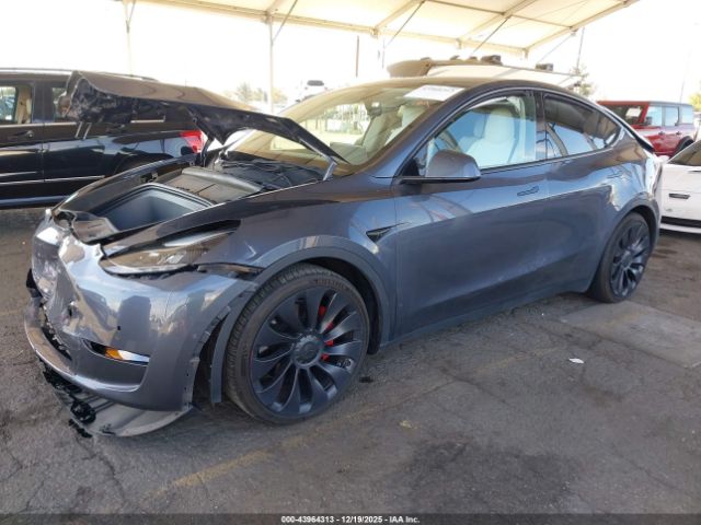 2022 TESLA MODEL Y 7SAYGDEF9NF511687 Photo 1