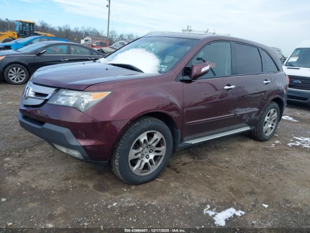 2008 ACURA MDX 2HNYD28308H519696 Photo 1