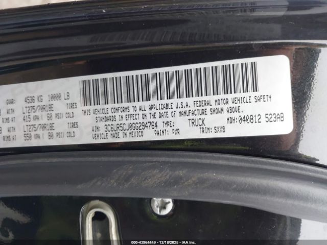 2016 RAM 2500 3C6UR5CJ0GG294764 Photo 8