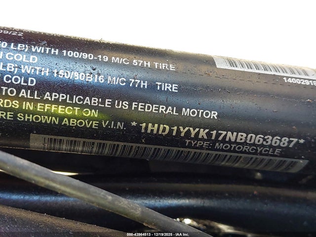 2022 HARLEY-DAVIDSON FXBBS 1HD1YYK17NB063687 Photo 9