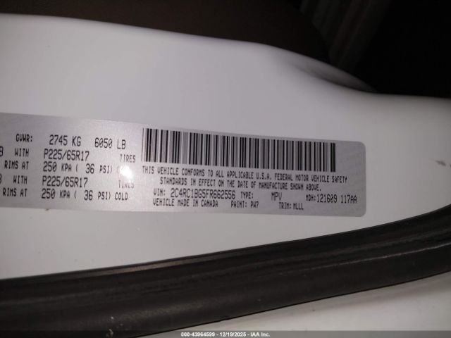 2015 CHRYSLER TOWN & COUNTRY 2C4RC1BG5FR662556 Photo 8