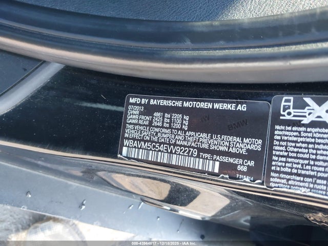 BMW X1 Xdrive35i 2014 WBAVM5C54EVV92279 Image 9