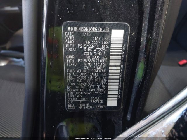 2015 NISSAN JUKE JN8AF5MV6FT557397 Photo 8