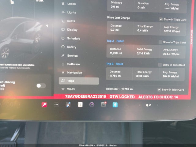 2024 TESLA MODEL Y 7SAYGDEE8RA233519 Photo 6