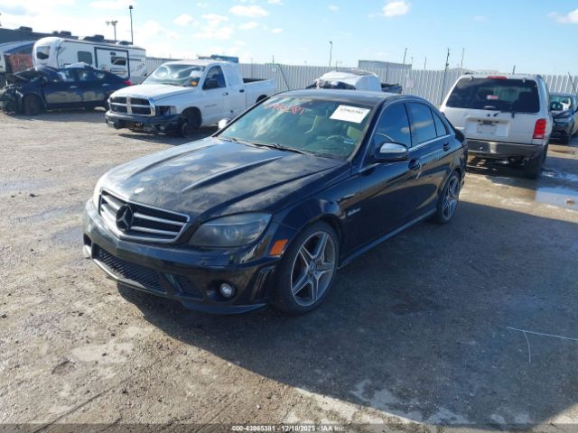 2009 MERCEDES-BENZ C 63 AMG WDDGF77X29F297748 Photo 1