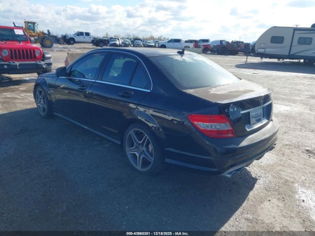 2009 MERCEDES-BENZ C 63 AMG WDDGF77X29F297748 Photo 2