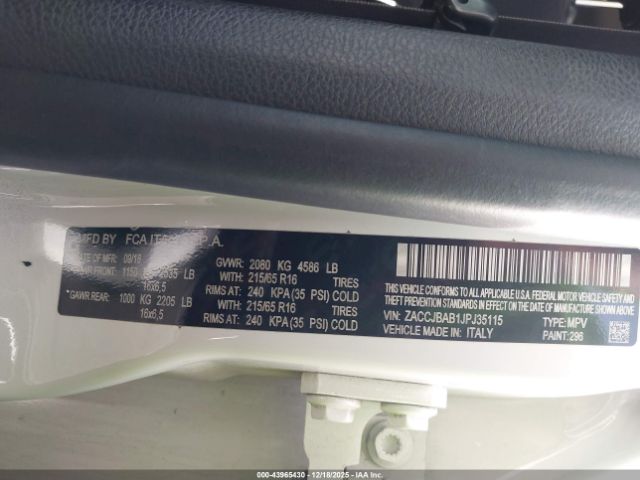 2018 JEEP RENEGADE ZACCJBAB1JPJ35115 Photo 8