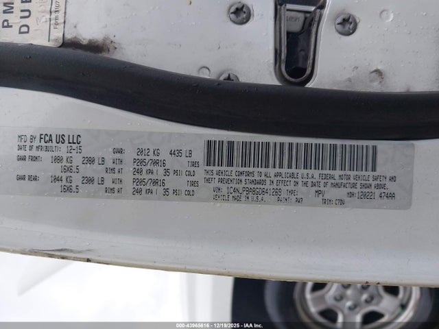 Jeep Patriot Sport 2016 1C4NJPBA8GD641269 Image 9