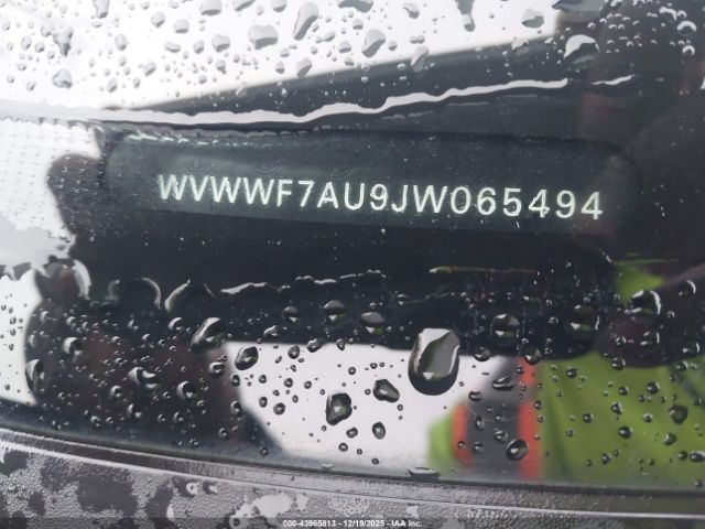 2018 VOLKSWAGEN GOLF R WVWWF7AU9JW065494 Photo 8