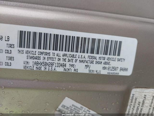 2008 CHRYSLER ASPEN 1A8HX58N28F133484 Photo 8