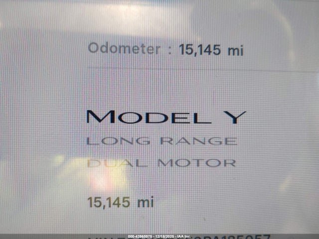 2023 TESLA MODEL Y 7SAYGDEE0PA185057 Photo 6