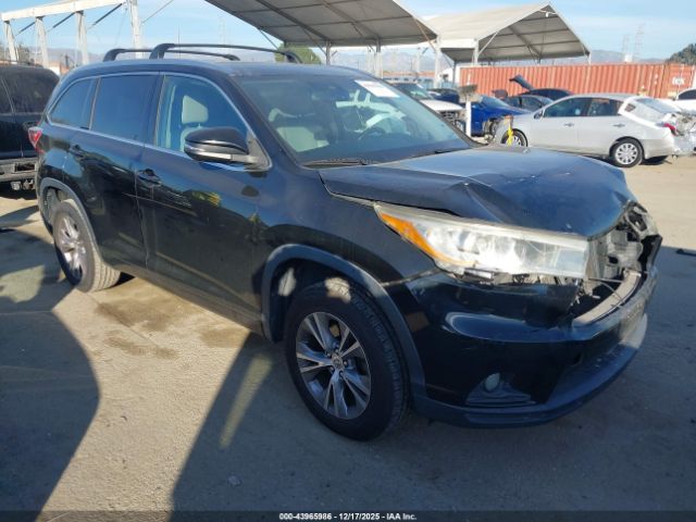 2015 TOYOTA HIGHLANDER 5TDKKRFH6FS053117 Photo 0