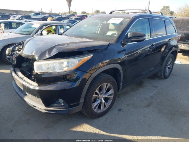 2015 TOYOTA HIGHLANDER 5TDKKRFH6FS053117 Photo 1