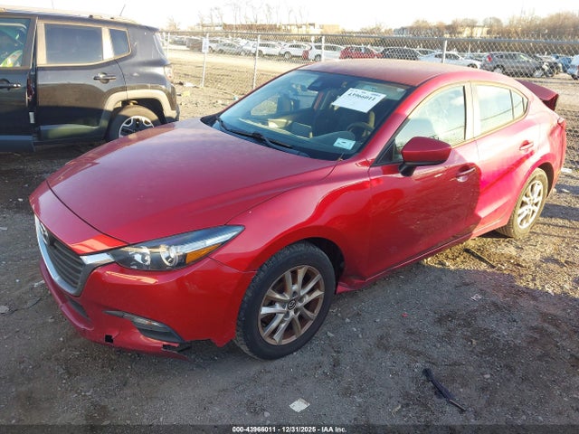 43966011 :رقم المزاد ، 3MZBN1U72JM171156 vin ، 2018 Mazda Mazda3 Sport مزاد بيع
