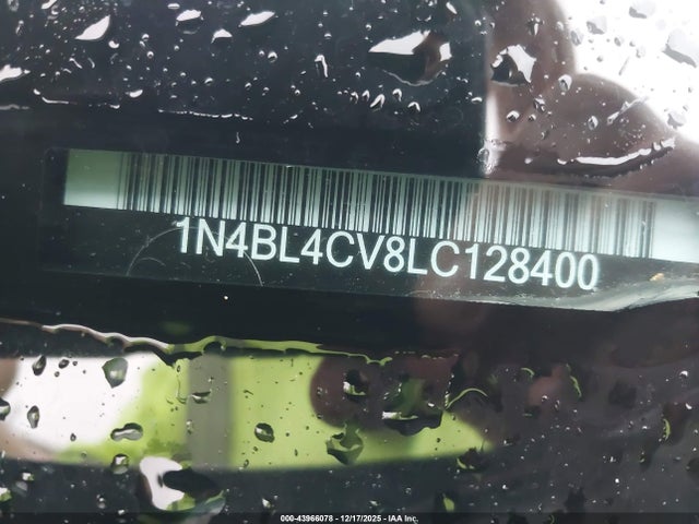 1N4BL4CV8LC128400 Nissan Altima Sr Fwd
