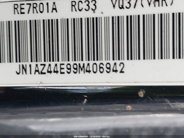 2009 NISSAN 370Z JN1AZ44E99M406942 Photo 8