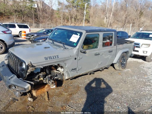 2021 JEEP GLADIATOR 1C6HJTAG2ML569098 Photo 1