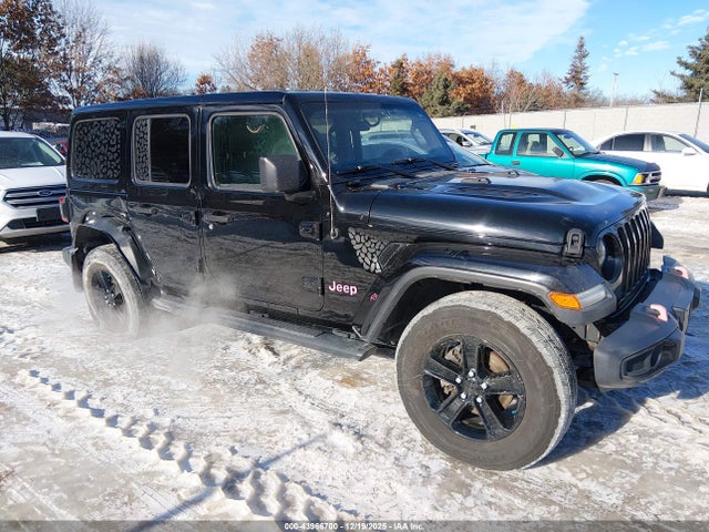 43966700 :رقم المزاد ، 1C4HJXEN9LW348040 vin ، 2020 Jeep Wrangler Unlimited Sahara Altitude مزاد بيع
