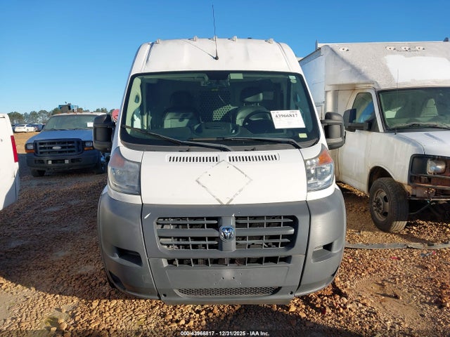 43966817 :رقم المزاد ، 3C6URVHG9JE116867 vin ، 2018 Ram Promaster 3500 High Roof 159 Wb مزاد بيع