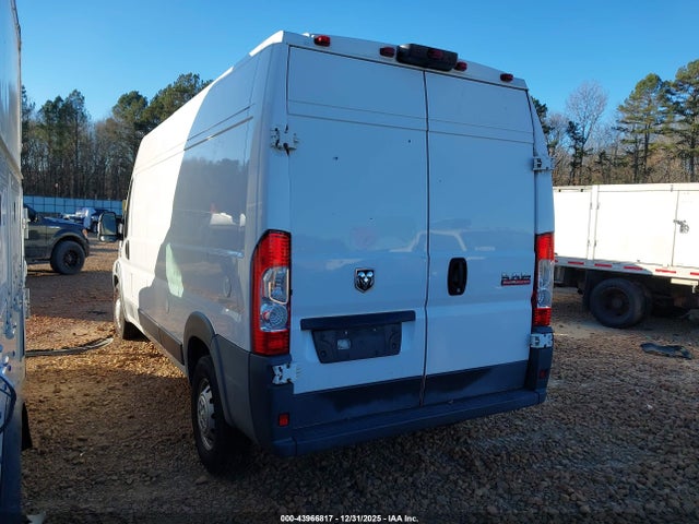 43966817 :رقم المزاد ، 3C6URVHG9JE116867 vin ، 2018 Ram Promaster 3500 High Roof 159 Wb مزاد بيع