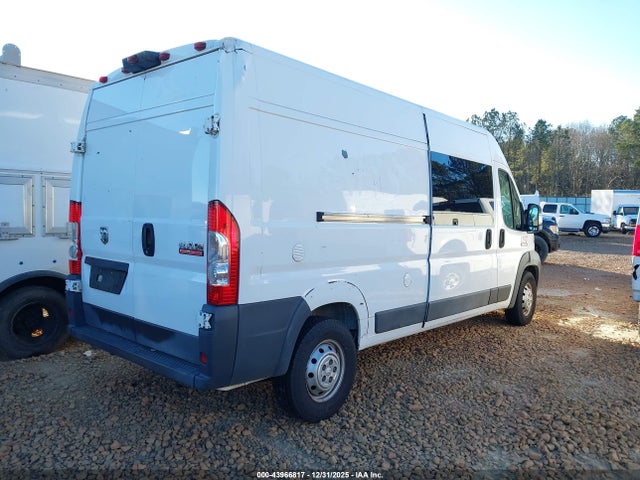 43966817 :رقم المزاد ، 3C6URVHG9JE116867 vin ، 2018 Ram Promaster 3500 High Roof 159 Wb مزاد بيع