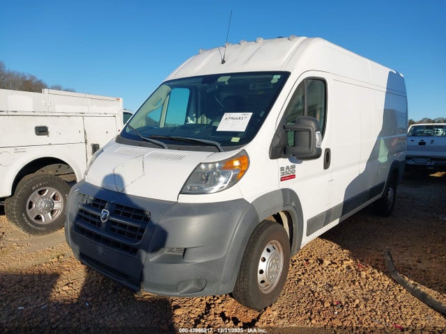 43966817 :رقم المزاد ، 3C6URVHG9JE116867 vin ، 2018 Ram Promaster 3500 High Roof 159 Wb مزاد بيع