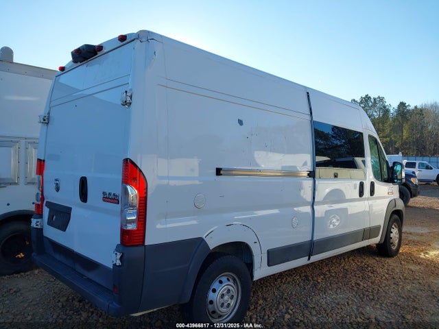 43966817 :رقم المزاد ، 3C6URVHG9JE116867 vin ، 2018 Ram Promaster 3500 High Roof 159 Wb مزاد بيع
