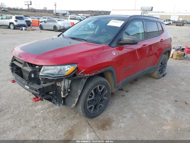 43966972 :رقم المزاد ، 3C4NJDDB1KT712934 vin ، 2019 Jeep Compass Trailhawk 4x4 مزاد بيع