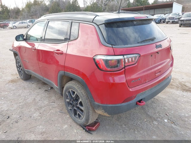 43966972 :رقم المزاد ، 3C4NJDDB1KT712934 vin ، 2019 Jeep Compass Trailhawk 4x4 مزاد بيع