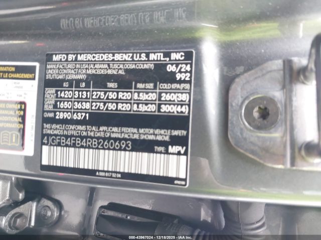 2024 MERCEDES-BENZ GLE 350 4JGFB4FB4RB260693 Photo 8