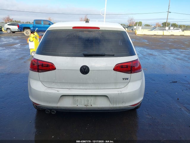 Aukcja sprzedaży 2015 Volkswagen Golf Tdi Sel 4-door, vin: 3VWRA7AU8FM039064, numer aukcji: 43967179