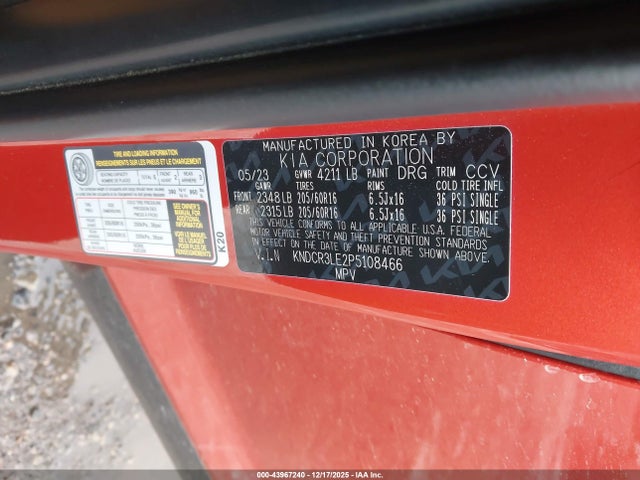 2023 KIA NIRO KNDCR3LE2P5108466 Photo 8