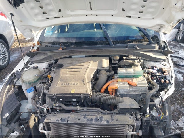 KMHC65LC9KU164658 Hyundai Ioniq Hybrid Blue